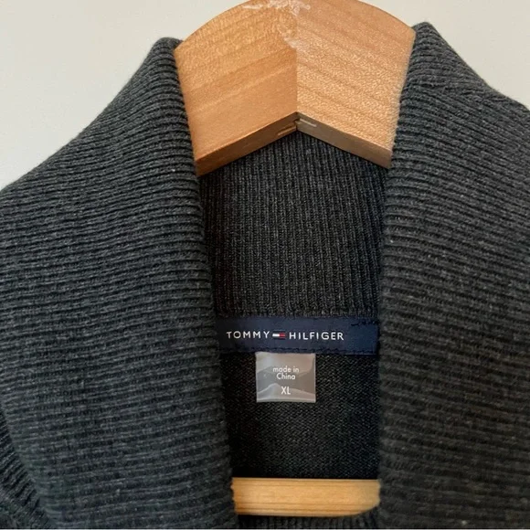 Flag Stripe Turtleneck Cotton Sweater Dress - Picture 8 of 10